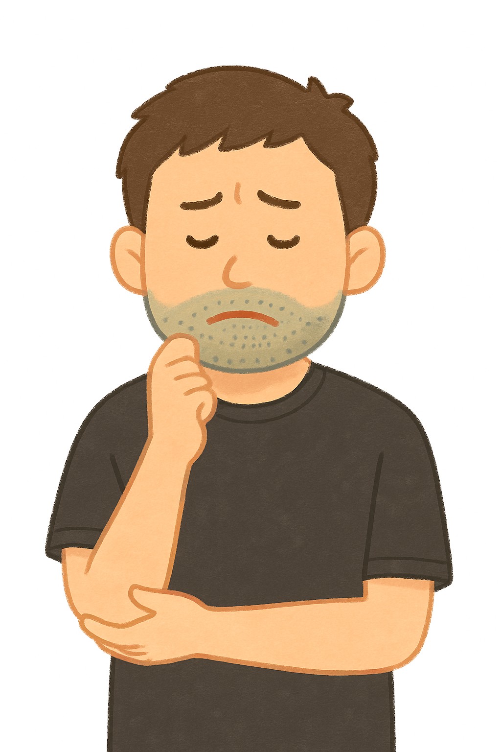 ひげ男くん